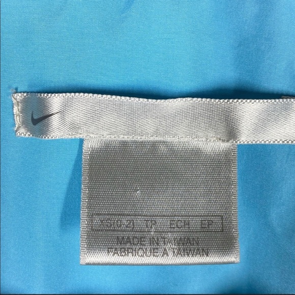 Nike Fleece Lined Zip Up Athletic Jacket Blue Size XS 0-2 - Picture 7 of 8